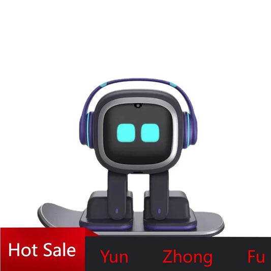 Emo Robot AI Intelligent Voice Chat Electronic Pet Emo Small Night Lamp Multi-Language Intelligent Conversation Robot Touch Sens
